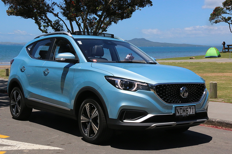 MG ZS EV SUV New Zealand Company Vehicle
