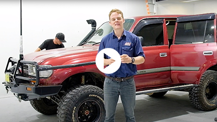 Late 80s Raptor Land-Cruiser 80s series gets raptored | New Zealand Company Vehicle
